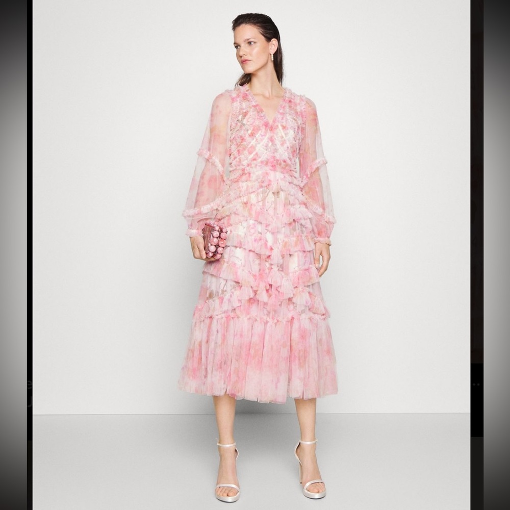 Rose Bluebell Ruffle Ballerina Dress, Needle & Thread